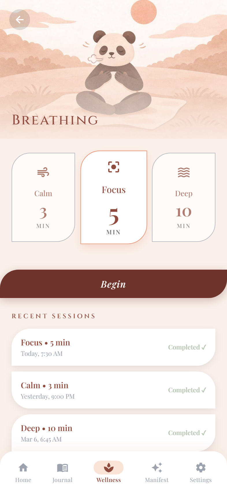 Let It Be app screen