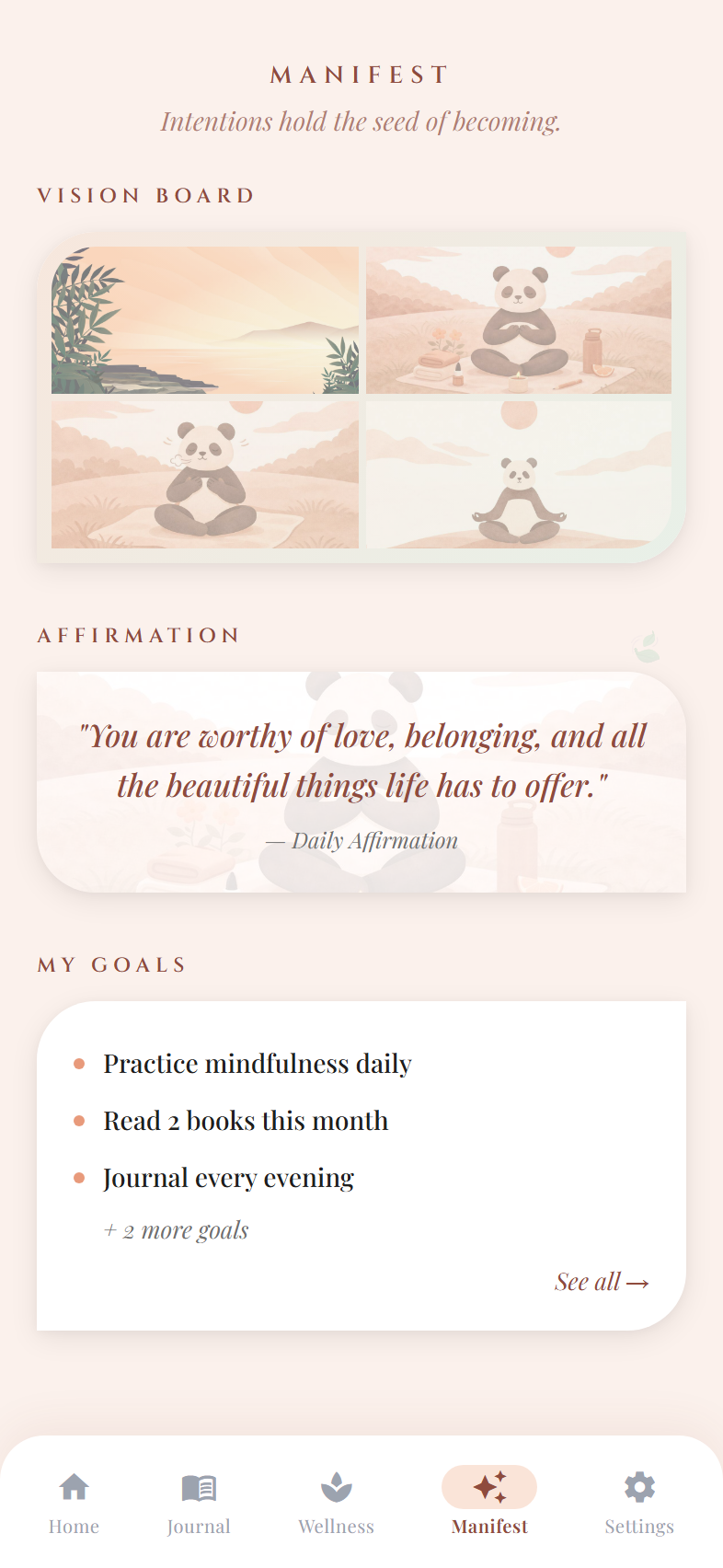 Let It Be app screen